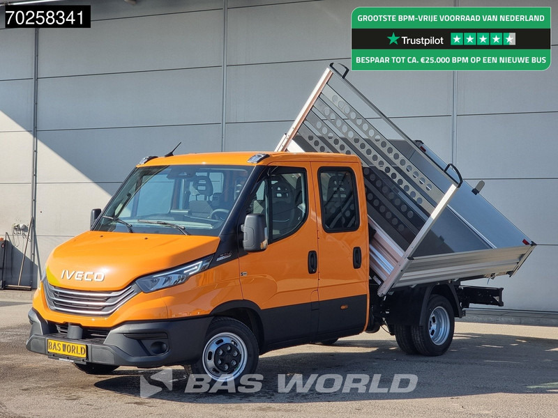 Iveco Daily 35C21 3-Zijdige Kipper Dubbel Cabine 210PK 3.0L Dubbellucht 3,5t Trekhaak ACC Airco LED Camera CarPlay Euro6 Tipper Benne Kieper - Billenőplatós kisteherautó: 1 kép. Iveco Daily 35C21 3-Zijdige Kipper Dubbel Cabine 210PK 3.0L Dubbellucht 3,5t Trekhaak ACC Airco LED Camera CarPlay Euro6 Tipper Benne Kieper - Billenőplatós kisteherautó: 1 kép.