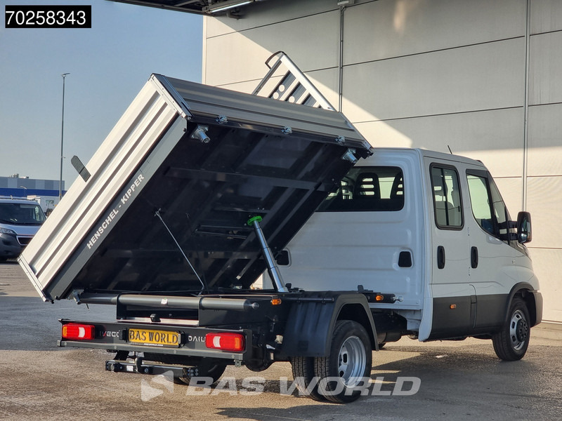 Új Billenőplatós kisteherautó Iveco Daily 35C21 3 zijdige Kipper Dubbel Cabine 210PK 3.0L Dubbellucht Airco Cruise LED Camera Tipper Benne Kieper 2m3 Airco: 7 kép.