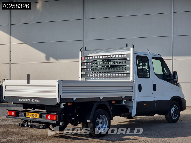 Új Billenőplatós kisteherautó Iveco Daily 35C21 3 zijdige Kipper Dubbel Cabine 210PK 3.0L Dubbellucht Airco Cruise LED Camera Tipper Benne Kieper 2m3 Airco Trekhaak: 6 kép.