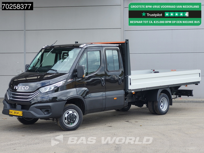 Iveco Daily 35C21 Automaat 2025model Open laadbak Dubbel Cabine CarPlay ACC LED 3,5T Trekvermogen Pritsche Pickup Airco - Platós kisteherautó: 1 kép. Iveco Daily 35C21 Automaat 2025model Open laadbak Dubbel Cabine CarPlay ACC LED 3,5T Trekvermogen Pritsche Pickup Airco - Platós kisteherautó: 1 kép.