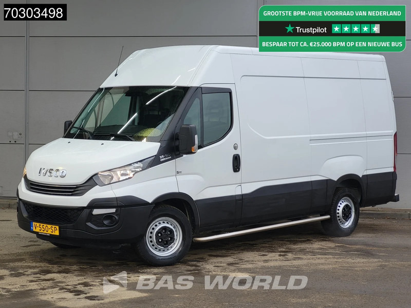 Iveco Daily 35S12 Automaat L2H2 3,5t Trekhaak Airco Cruise APK 12-2026 Euro6 L2 Airco Trekhaak Cruise control - Furgon: 1 kép. Iveco Daily 35S12 Automaat L2H2 3,5t Trekhaak Airco Cruise APK 12-2026 Euro6 L2 Airco Trekhaak Cruise control - Furgon: 1 kép.