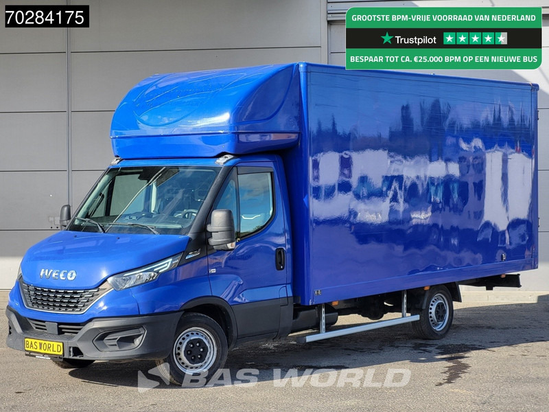 Iveco Daily 35S14 Automaat 488cm lang Bakwagen Achterdeuren Airco Cruise Camera Euro6 Meubelbak Koffer 23m3 Airco Cruise control - Dobozos kisteherautó: 1 kép. Iveco Daily 35S14 Automaat 488cm lang Bakwagen Achterdeuren Airco Cruise Camera Euro6 Meubelbak Koffer 23m3 Airco Cruise control - Dobozos kisteherautó: 1 kép.
