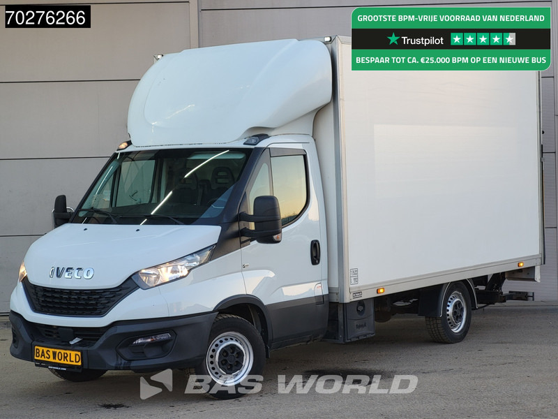 Iveco Daily 35S14 Automaat Laadklep Bakwagen Zijdeur Airco Cruise Meubelbak Koffer Airco Cruise control - Dobozos kisteherautó: 1 kép. Iveco Daily 35S14 Automaat Laadklep Bakwagen Zijdeur Airco Cruise Meubelbak Koffer Airco Cruise control - Dobozos kisteherautó: 1 kép.