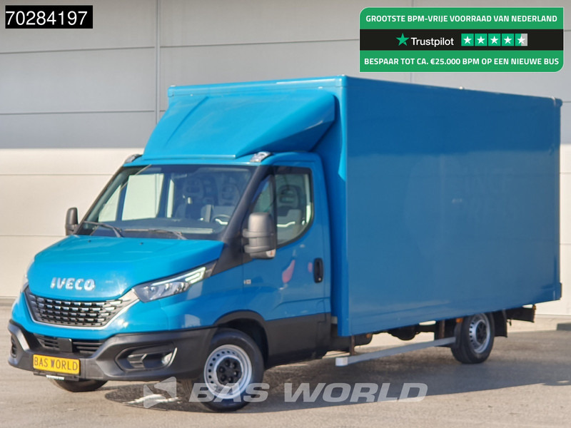 Iveco Daily 35S14 Automaat Zijdeur Bakwagen LED Airco Cruise Euro6 Meubelbak Koffer 20m3 Airco Cruise control - Dobozos kisteherautó: 1 kép. Iveco Daily 35S14 Automaat Zijdeur Bakwagen LED Airco Cruise Euro6 Meubelbak Koffer 20m3 Airco Cruise control - Dobozos kisteherautó: 1 kép.