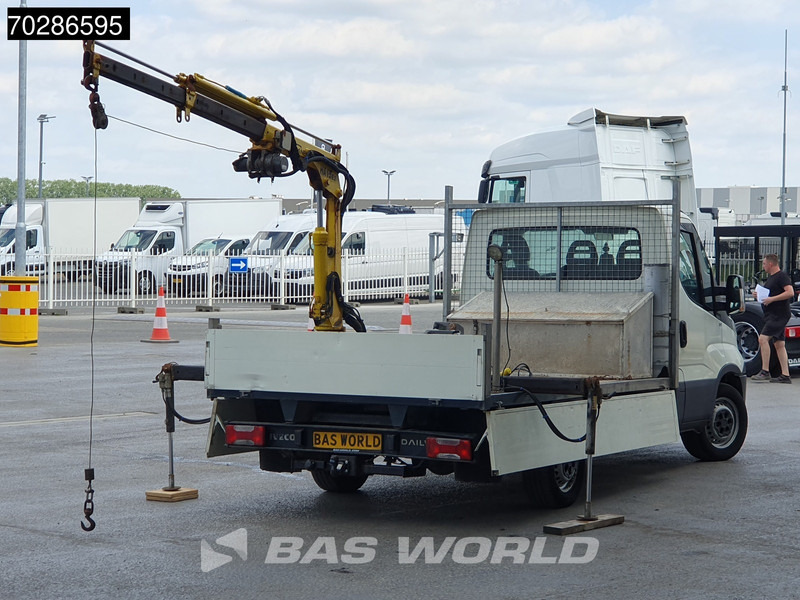 Iveco Daily 35S14 Kraanwagen Open Laadbak Hyva HA15 Euro6 3,5t Trekhaak Crane Kranwagen Kraan Pritsche Pickup Open Box Trekhaak - Platós kisteherautó: 3 kép. Iveco Daily 35S14 Kraanwagen Open Laadbak Hyva HA15 Euro6 3,5t Trekhaak Crane Kranwagen Kraan Pritsche Pickup Open Box Trekhaak - Platós kisteherautó: 3 kép.