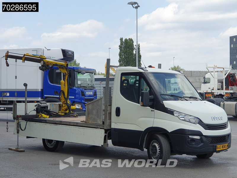 Iveco Daily 35S14 Kraanwagen Open Laadbak Hyva HA15 Euro6 3,5t Trekhaak Crane Kranwagen Kraan Pritsche Pickup Open Box Trekhaak - Platós kisteherautó: 2 kép. Iveco Daily 35S14 Kraanwagen Open Laadbak Hyva HA15 Euro6 3,5t Trekhaak Crane Kranwagen Kraan Pritsche Pickup Open Box Trekhaak - Platós kisteherautó: 2 kép.