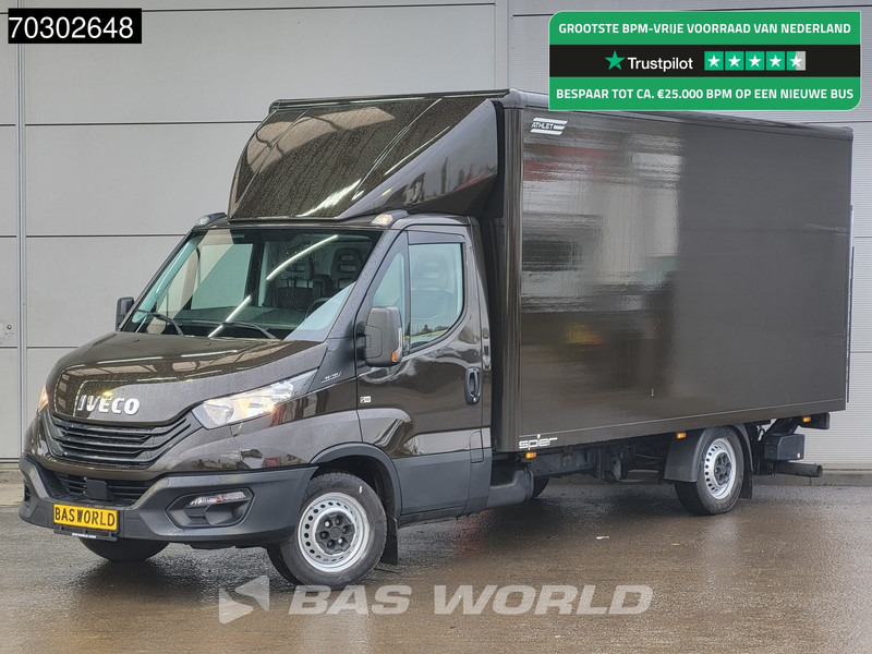 Iveco Daily 35S16 Laadklep Zijdeur 441cm Bakwagen 160PK Airco Cruise Euro6 Meubelbak Koffer Airco Cruise control - Dobozos kisteherautó: 1 kép. Iveco Daily 35S16 Laadklep Zijdeur 441cm Bakwagen 160PK Airco Cruise Euro6 Meubelbak Koffer Airco Cruise control - Dobozos kisteherautó: 1 kép.