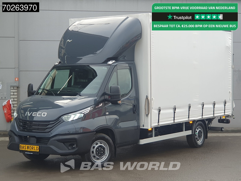 Iveco Daily 35S18 3.0L Automaat Schuifzeilen met Laadklep ACC Navi Bakwagen Schuifzeil Zeilen Koffer Meubelbak 22m3 Airco - Ponyvás kisteherautó: 1 kép. Iveco Daily 35S18 3.0L Automaat Schuifzeilen met Laadklep ACC Navi Bakwagen Schuifzeil Zeilen Koffer Meubelbak 22m3 Airco - Ponyvás kisteherautó: 1 kép.