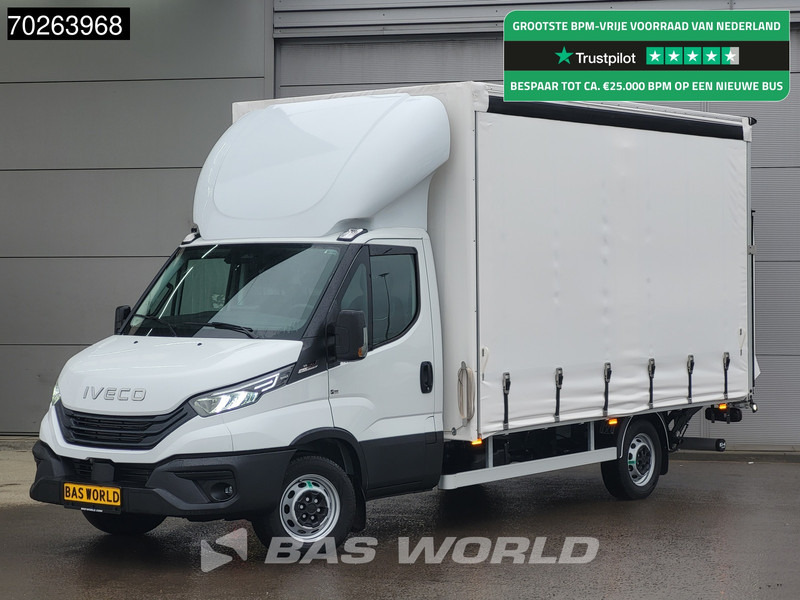 Iveco Daily 35S18 3.0L Automaat Schuifzeilen met Laadklep ACC Navi Bakwagen Schuifzeil Zeilen Koffer Meubelbak 28m3 Airco - Ponyvás kisteherautó: 1 kép. Iveco Daily 35S18 3.0L Automaat Schuifzeilen met Laadklep ACC Navi Bakwagen Schuifzeil Zeilen Koffer Meubelbak 28m3 Airco - Ponyvás kisteherautó: 1 kép.