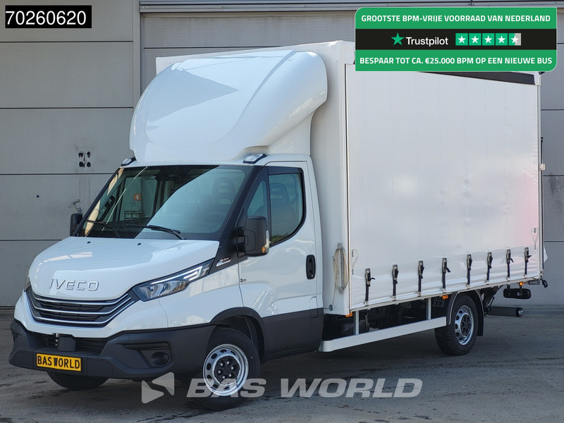 Iveco Daily 35S21 210PK Automaat Schuifzeilen met Laadklep ACC LED Bakwagen Schuifzeil Zeilen Koffer Meubelbak 23m3 Airco - Ponyvás kisteherautó: 1 kép. Iveco Daily 35S21 210PK Automaat Schuifzeilen met Laadklep ACC LED Bakwagen Schuifzeil Zeilen Koffer Meubelbak 23m3 Airco - Ponyvás kisteherautó: 1 kép.
