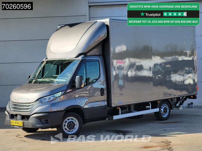Iveco Daily 35S21 3.0L Automaat Laadklep Zijdeur ACC LED CarPlay Lat om Lat D'Hollandia 3,5t Trekvermogen Meubelbak Koffer Bakwagen Airco - Dobozos kisteherautó: 1 kép. Iveco Daily 35S21 3.0L Automaat Laadklep Zijdeur ACC LED CarPlay Lat om Lat D'Hollandia 3,5t Trekvermogen Meubelbak Koffer Bakwagen Airco - Dobozos kisteherautó: 1 kép.