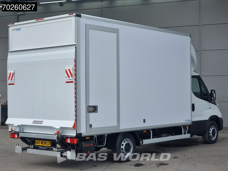 Új Dobozos kisteherautó Iveco Daily 35S21 3.0L Automaat NIEUW MODEL Laadklep Zijdeur ACC CarPlay Lat om Lat Bakwagen Meubelbak Koffer 21m3 Airco: 6 kép.