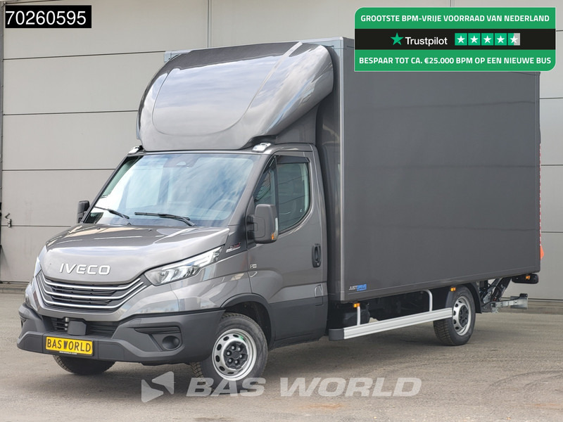 Iveco Daily 35S21 3.0L Laadklep Automaat Zijdeur 210PK Bakwagen ACC LED Airco 3,5t Trekgewicht D'Hollandia CarPlay Euro6 Meubelbak Koffer Ai - Dobozos kisteherautó: 1 kép. Iveco Daily 35S21 3.0L Laadklep Automaat Zijdeur 210PK Bakwagen ACC LED Airco 3,5t Trekgewicht D'Hollandia CarPlay Euro6 Meubelbak Koffer Ai - Dobozos kisteherautó: 1 kép.