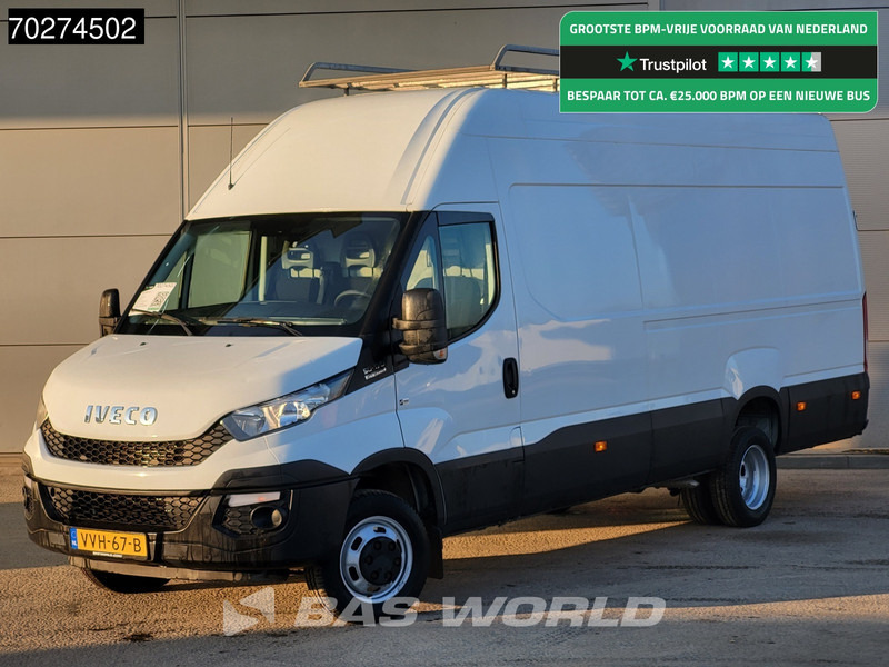Iveco Daily 50C17 3.0L 170PK Automaat Dubbellucht 3,5t Trekhaak Imperiaal Airco L4H3 L3 18m3 Airco Trekhaak - Furgon: 1 kép. Iveco Daily 50C17 3.0L 170PK Automaat Dubbellucht 3,5t Trekhaak Imperiaal Airco L4H3 L3 18m3 Airco Trekhaak - Furgon: 1 kép.