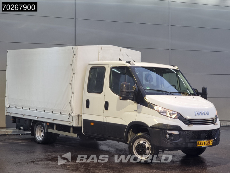 Iveco Daily 50C18 3.0L Automaat Dubbel Cabine Open laadbak Huif Navi Airco Cruise Trekhaak Pritsche 15m3 Airco Dubbel cabine Trekhaak Cruise - Platós kisteherautó: 3 kép. Iveco Daily 50C18 3.0L Automaat Dubbel Cabine Open laadbak Huif Navi Airco Cruise Trekhaak Pritsche 15m3 Airco Dubbel cabine Trekhaak Cruise - Platós kisteherautó: 3 kép.