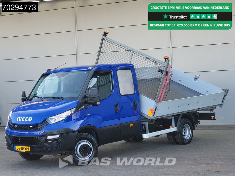 Iveco Daily 70C17 Drie-Zijdige 3.0L Kipper 7-tons Kraan Dubbellucht 170PK 3,5t Trekhaak Airco Tipper Benne Kieper Kraanwagen Crane Kranwagen - Billenőplatós kisteherautó: 1 kép. Iveco Daily 70C17 Drie-Zijdige 3.0L Kipper 7-tons Kraan Dubbellucht 170PK 3,5t Trekhaak Airco Tipper Benne Kieper Kraanwagen Crane Kranwagen - Billenőplatós kisteherautó: 1 kép.