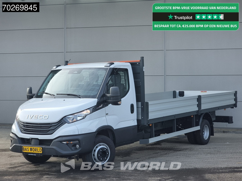 Iveco Daily 70C18 3.0L Automaat 525cm Open laadbak XXL Trekhaak ACC Navi Airco Pickup Pritsche 5m3 Airco Trekhaak - Platós kisteherautó: 1 kép. Iveco Daily 70C18 3.0L Automaat 525cm Open laadbak XXL Trekhaak ACC Navi Airco Pickup Pritsche 5m3 Airco Trekhaak - Platós kisteherautó: 1 kép.