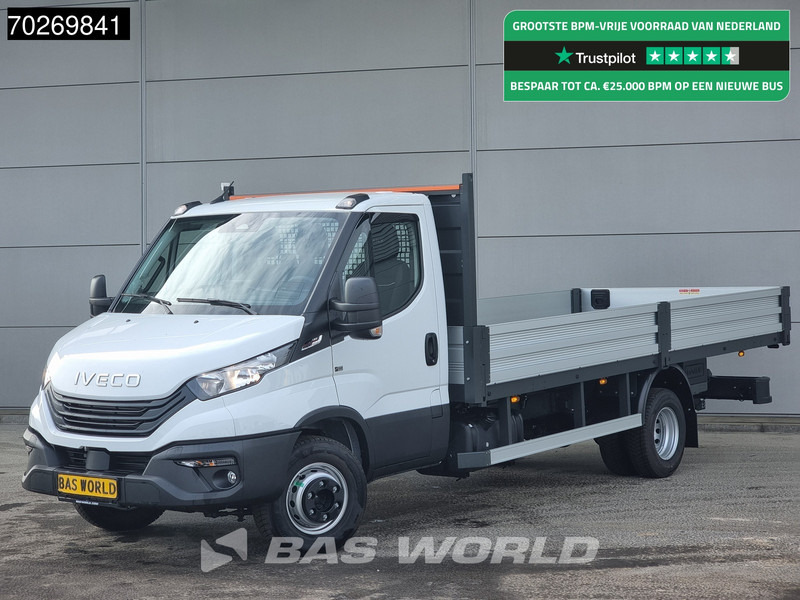 Iveco Daily 70C18 3.0L Automaat 525cm Open laadbak XXL Trekhaak ACC Navi Airco Pickup Pritsche Airco Trekhaak - Platós kisteherautó: 1 kép. Iveco Daily 70C18 3.0L Automaat 525cm Open laadbak XXL Trekhaak ACC Navi Airco Pickup Pritsche Airco Trekhaak - Platós kisteherautó: 1 kép.
