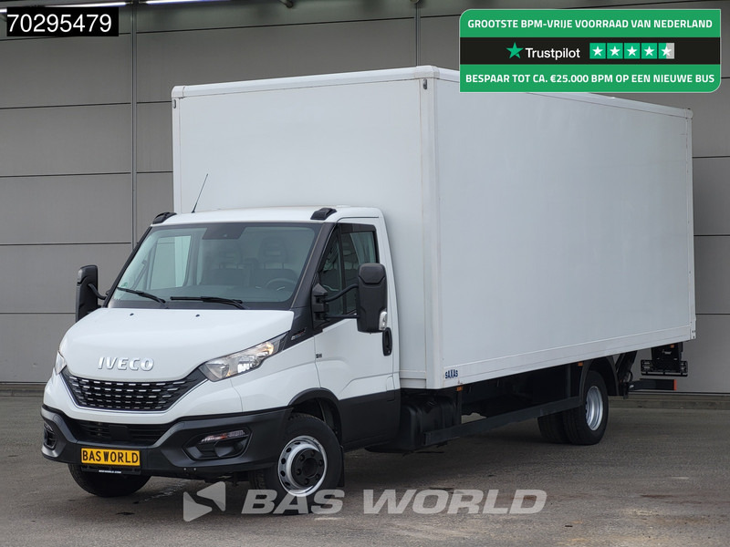 Iveco Daily 70C18 3.0L Automaat Laadklep 7tons 6meter Bakwagen Luchtvering Airco Cruise Meubelbak Koffer 36m3 Airco Cruise control - Dobozos kisteherautó: 1 kép. Iveco Daily 70C18 3.0L Automaat Laadklep 7tons 6meter Bakwagen Luchtvering Airco Cruise Meubelbak Koffer 36m3 Airco Cruise control - Dobozos kisteherautó: 1 kép.