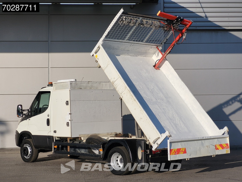 Iveco Daily 70C18 3.0L Driezijdige Kipper 500KG Kraan Kraanwagen Open Laadbak 3,5t Trekhaak Airco Cruise Euro6 Kraan Crane Kranwagen Kipper - Billenőplatós kisteherautó: 5 kép. Iveco Daily 70C18 3.0L Driezijdige Kipper 500KG Kraan Kraanwagen Open Laadbak 3,5t Trekhaak Airco Cruise Euro6 Kraan Crane Kranwagen Kipper - Billenőplatós kisteherautó: 5 kép.