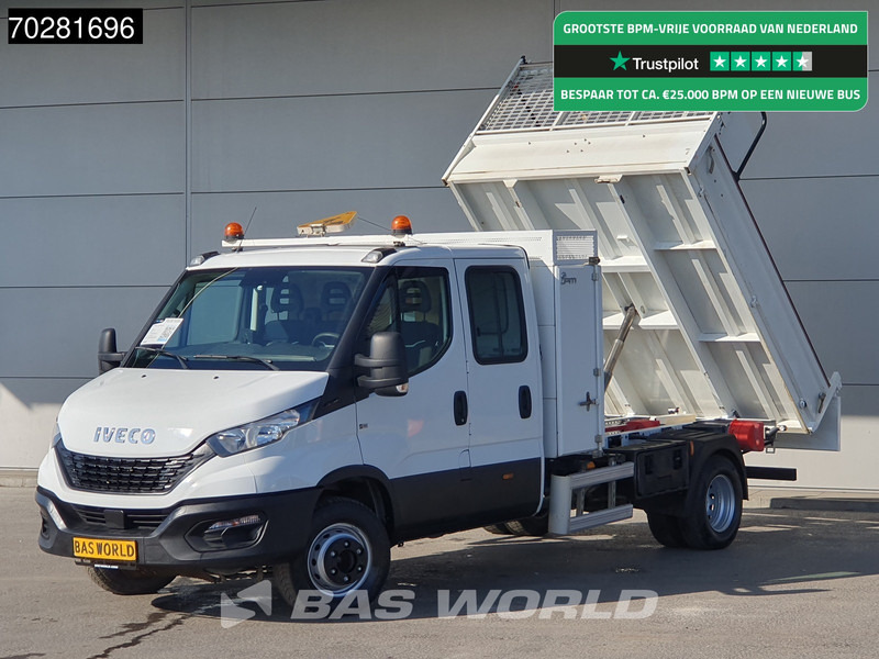 Iveco Daily 70C18 3.0L Kipper Dubbel Cabine Dubbellucht 3,5t Trekhaak Airco Cruise Euro6 Tipper Benne Kieper 2m3 Airco Trekhaak Cruise contr - Billenőplatós kisteherautó: 1 kép. Iveco Daily 70C18 3.0L Kipper Dubbel Cabine Dubbellucht 3,5t Trekhaak Airco Cruise Euro6 Tipper Benne Kieper 2m3 Airco Trekhaak Cruise contr - Billenőplatós kisteherautó: 1 kép.