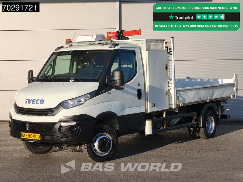 Iveco Daily 70C18 3.0L Open Laadbak 500KG Kraan Kraanwagen Open Laadbak 3,5t Trekhaak Airco Cruise Euro6 Kraan Crane Kranwagen Pritsche Pick - Platós kisteherautó: 1 kép. Iveco Daily 70C18 3.0L Open Laadbak 500KG Kraan Kraanwagen Open Laadbak 3,5t Trekhaak Airco Cruise Euro6 Kraan Crane Kranwagen Pritsche Pick - Platós kisteherautó: 1 kép.