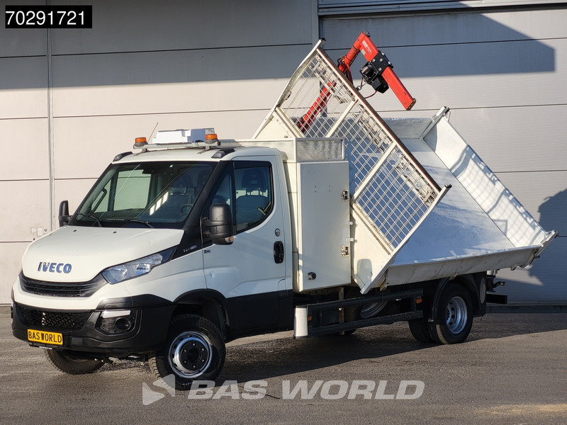 Iveco Daily 70C18 3.0L Open Laadbak 500KG Kraan Kraanwagen Open Laadbak 3,5t Trekhaak Airco Cruise Euro6 Kraan Crane Kranwagen Pritsche Pick - Platós kisteherautó: 3 kép. Iveco Daily 70C18 3.0L Open Laadbak 500KG Kraan Kraanwagen Open Laadbak 3,5t Trekhaak Airco Cruise Euro6 Kraan Crane Kranwagen Pritsche Pick - Platós kisteherautó: 3 kép.