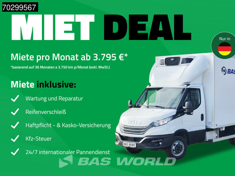 Iveco Daily Deutschlandweit mieten ab € 3.795 p/Monat Cruise control - Hűtős kisteherautó: 2 kép. Iveco Daily Deutschlandweit mieten ab € 3.795 p/Monat Cruise control - Hűtős kisteherautó: 2 kép.