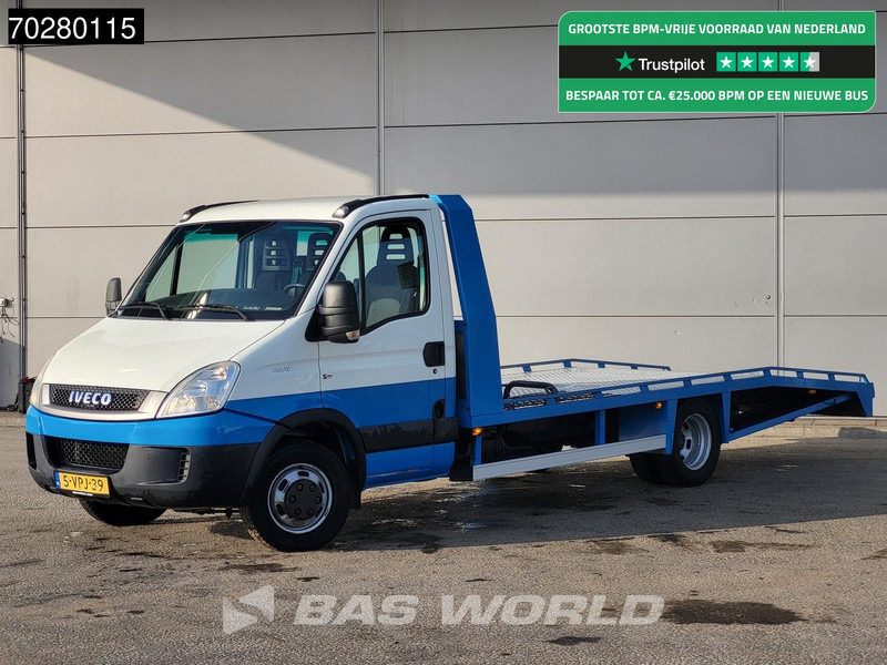 Iveco Daily 40C17 3.0L Autotransporter Luchtvering 3,5t Trekhaak Airco Oprijwagen Cartransporter Airco Trekhaak - Kisteherautó: 1 kép. Iveco Daily 40C17 3.0L Autotransporter Luchtvering 3,5t Trekhaak Airco Oprijwagen Cartransporter Airco Trekhaak - Kisteherautó: 1 kép.