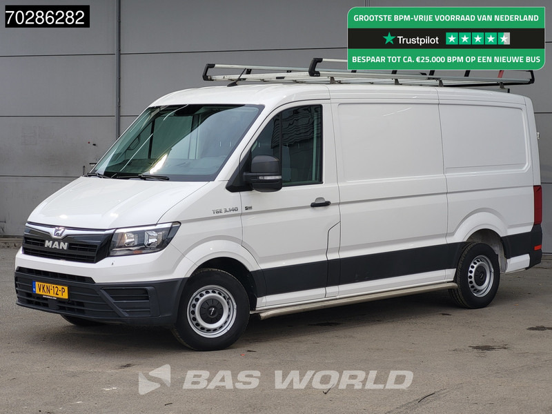 MAN TGE 3.140 Automaat L3H2 Trekhaak Airco Cruise Imperiaal Euro6 L2H1 11m3 Airco Trekhaak Cruise control - Furgon: 1 kép. MAN TGE 3.140 Automaat L3H2 Trekhaak Airco Cruise Imperiaal Euro6 L2H1 11m3 Airco Trekhaak Cruise control - Furgon: 1 kép.
