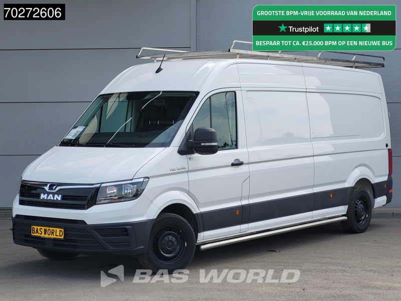 MAN TGE 3.140 Automaat L4H3 Imperiaal Airco Camera PDC L3H2 14m3 Airco - Furgon: 1 kép. MAN TGE 3.140 Automaat L4H3 Imperiaal Airco Camera PDC L3H2 14m3 Airco - Furgon: 1 kép.