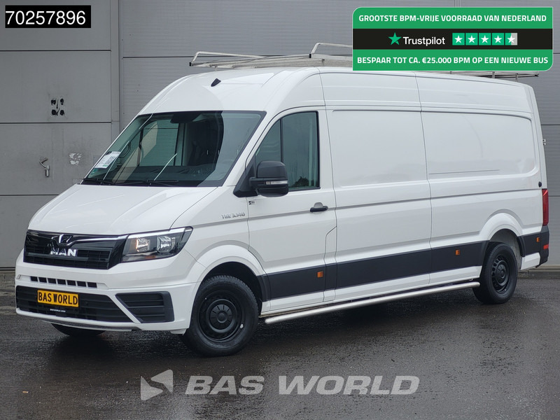 MAN TGE 3.140 Automaat Special Edition L4H3 Imperiaal Camera Airco Parkeersensoren L3H2 Airco - Furgon: 1 kép. MAN TGE 3.140 Automaat Special Edition L4H3 Imperiaal Camera Airco Parkeersensoren L3H2 Airco - Furgon: 1 kép.