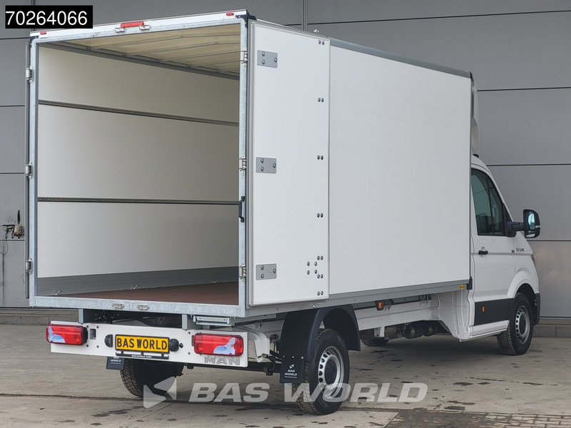 MAN TGE 3.140 Bakwagen met achterdeuren Nieuw!! Airco Meubelbak Koffer 17m3 Airco - Dobozos kisteherautó: 3 kép. MAN TGE 3.140 Bakwagen met achterdeuren Nieuw!! Airco Meubelbak Koffer 17m3 Airco - Dobozos kisteherautó: 3 kép.