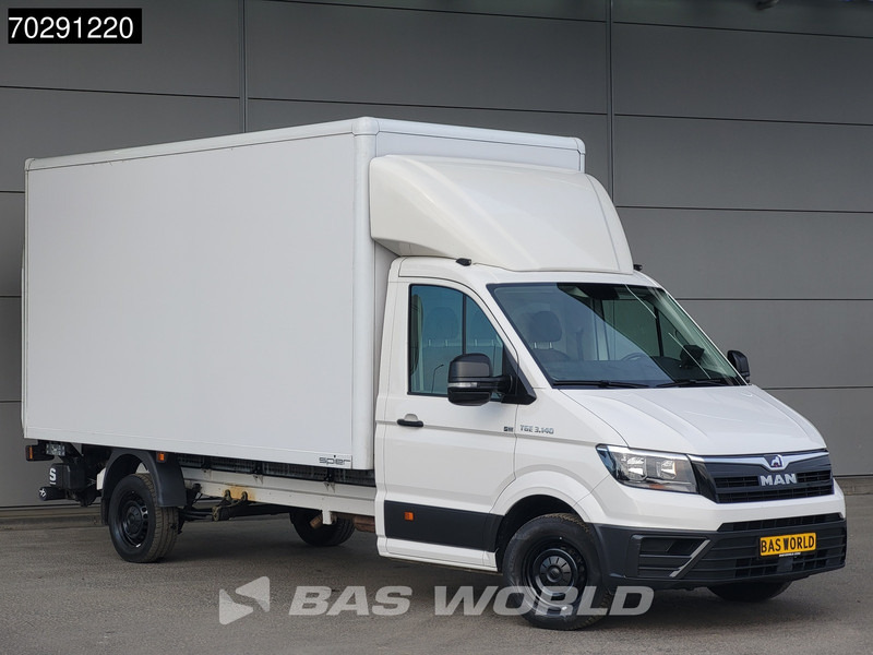 MAN TGE 3.140 Laadklep Automaat Bakwagen Airco Cruise Camera Euro6 Meubelbak Koffer 20m3 Airco Cruise control - Dobozos kisteherautó: 5 kép. MAN TGE 3.140 Laadklep Automaat Bakwagen Airco Cruise Camera Euro6 Meubelbak Koffer 20m3 Airco Cruise control - Dobozos kisteherautó: 5 kép.