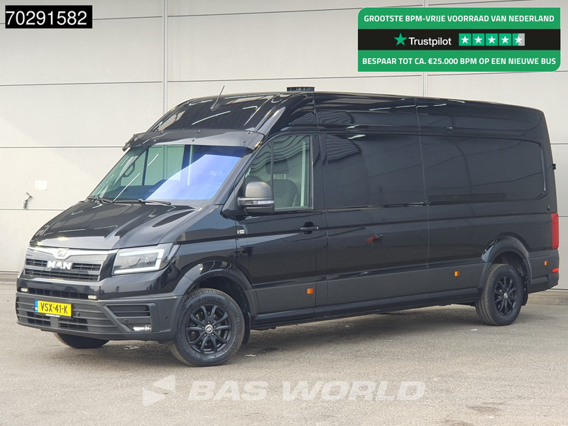 MAN TGE 3.180 180PK Automaat L4H3 Black Edition ACC Navi Camera Velgen L3H2 15m3 Airco - Furgon: 1 kép. MAN TGE 3.180 180PK Automaat L4H3 Black Edition ACC Navi Camera Velgen L3H2 15m3 Airco - Furgon: 1 kép.