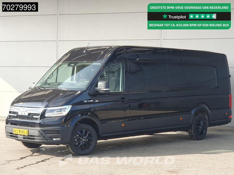 MAN TGE 3.180 4x4 Automaat L5H3 LED ACC Navi Airco Camera Parkeersensoren Euro6 L5 Allrad 4WD 17m3 Airco - Furgon: 1 kép. MAN TGE 3.180 4x4 Automaat L5H3 LED ACC Navi Airco Camera Parkeersensoren Euro6 L5 Allrad 4WD 17m3 Airco - Furgon: 1 kép.