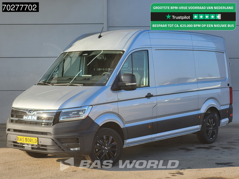 MAN TGE 3.180 Automaat 180PK L3H3 LED Airco Cruise Trekhaak Camera Parkeersensoren L2H2 11m3 Airco Trekhaak - Furgon: 1 kép. MAN TGE 3.180 Automaat 180PK L3H3 LED Airco Cruise Trekhaak Camera Parkeersensoren L2H2 11m3 Airco Trekhaak - Furgon: 1 kép.