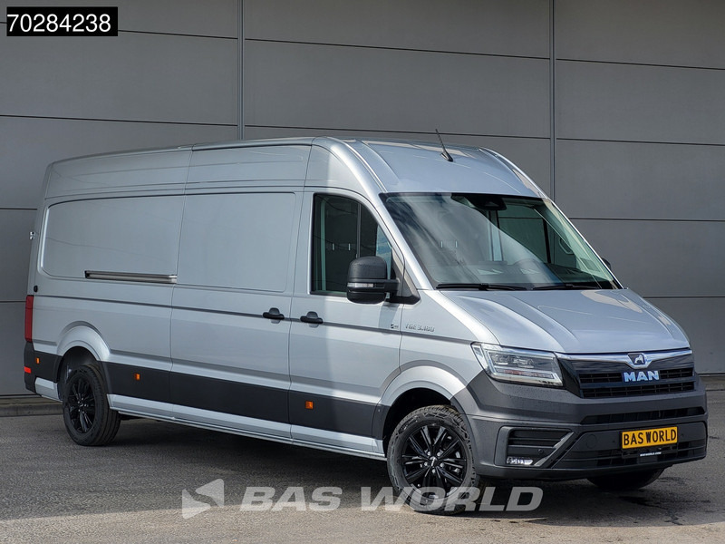 MAN TGE 3.180 Automaat 2025 Facelift L4H3 Trekhaak LED ACC Navi Airco Camera Parkeersensoren Euro6 L3H2 15m3 Airco Trekhaak - Furgon: 3 kép. MAN TGE 3.180 Automaat 2025 Facelift L4H3 Trekhaak LED ACC Navi Airco Camera Parkeersensoren Euro6 L3H2 15m3 Airco Trekhaak - Furgon: 3 kép.