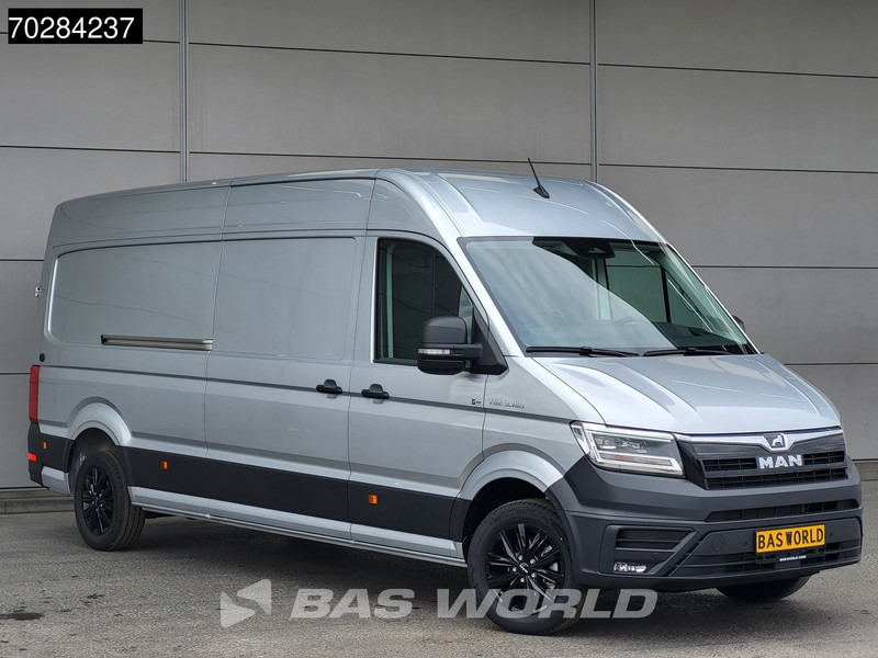 MAN TGE 3.180 Automaat 2025 Facelift L4H3 Trekhaak LED ACC Navi Airco Camera Parkeersensoren Euro6 L3H2 15m3 Airco Trekhaak - Furgon: 5 kép. MAN TGE 3.180 Automaat 2025 Facelift L4H3 Trekhaak LED ACC Navi Airco Camera Parkeersensoren Euro6 L3H2 15m3 Airco Trekhaak - Furgon: 5 kép.