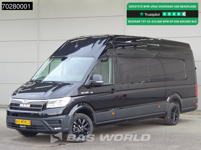 MAN TGE 3.180 Automaat L5H4 XXL LED ACC Navi Airco Camera Parkeersensoren Euro6 L5 19m3 Airco - Furgon: 1 kép. MAN TGE 3.180 Automaat L5H4 XXL LED ACC Navi Airco Camera Parkeersensoren Euro6 L5 19m3 Airco - Furgon: 1 kép.
