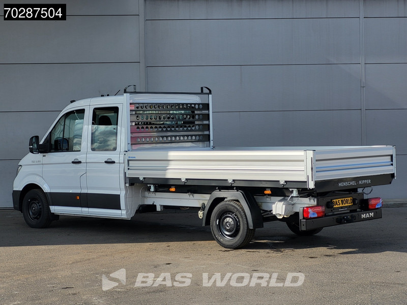 MAN TGE 3.180 Drie-Zijdige Automaat Kipper 2025-Facelift 180PK Trekhaak LED Airco Cruise Navi Euro6 Kipper Tipper Benne Kieper 3m3 Airco Trekh - Billenőplatós kisteherautó: 5 kép. MAN TGE 3.180 Drie-Zijdige Automaat Kipper 2025-Facelift 180PK Trekhaak LED Airco Cruise Navi Euro6 Kipper Tipper Benne Kieper 3m3 Airco Trekh - Billenőplatós kisteherautó: 5 kép.