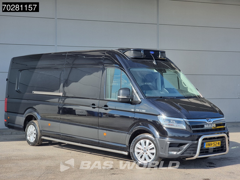 MAN TGE 3.180 Koelwagen Bi-Temp Vriezer Automaat Carrier Pulsor 400mt 230V stekker Trekhaak ACC LED Navi Airco Camera Parkeersensoren Koel Koe - Hűtős kisteherautó: 5 kép. MAN TGE 3.180 Koelwagen Bi-Temp Vriezer Automaat Carrier Pulsor 400mt 230V stekker Trekhaak ACC LED Navi Airco Camera Parkeersensoren Koel Koe - Hűtős kisteherautó: 5 kép.