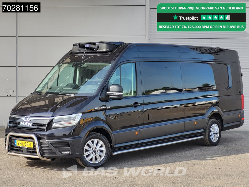 MAN TGE 3.180 Koelwagen Bi-Temp Vriezer Automaat Carrier Pulsor 400mt 230V stekker Trekhaak ACC LED Navi Airco Camera Parkeersensoren Koel Koe - Hűtős kisteherautó: 1 kép. MAN TGE 3.180 Koelwagen Bi-Temp Vriezer Automaat Carrier Pulsor 400mt 230V stekker Trekhaak ACC LED Navi Airco Camera Parkeersensoren Koel Koe - Hűtős kisteherautó: 1 kép.
