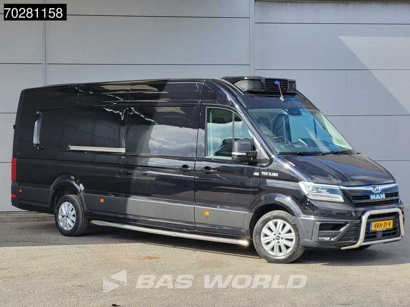 MAN TGE 3.180 Koelwagen Bi-Temp Vriezer Automaat Carrier Pulsor 400mt 230V stekker Trekhaak ACC LED Navi Airco Camera Parkeersensoren Koel Koe - Hűtős kisteherautó: 3 kép. MAN TGE 3.180 Koelwagen Bi-Temp Vriezer Automaat Carrier Pulsor 400mt 230V stekker Trekhaak ACC LED Navi Airco Camera Parkeersensoren Koel Koe - Hűtős kisteherautó: 3 kép.