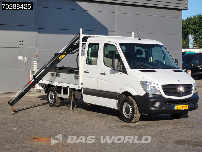 Mercedes-Benz Sprinter 310 CDI Euro6 Automaat Open laadbak Kraanwagen HIAB 017T-2 Navi Airco Euro6 Kraan Crane Kranwagen Pickup Pritsche Airco - Platós kisteherautó: 1 kép. Mercedes-Benz Sprinter 310 CDI Euro6 Automaat Open laadbak Kraanwagen HIAB 017T-2 Navi Airco Euro6 Kraan Crane Kranwagen Pickup Pritsche Airco - Platós kisteherautó: 1 kép.
