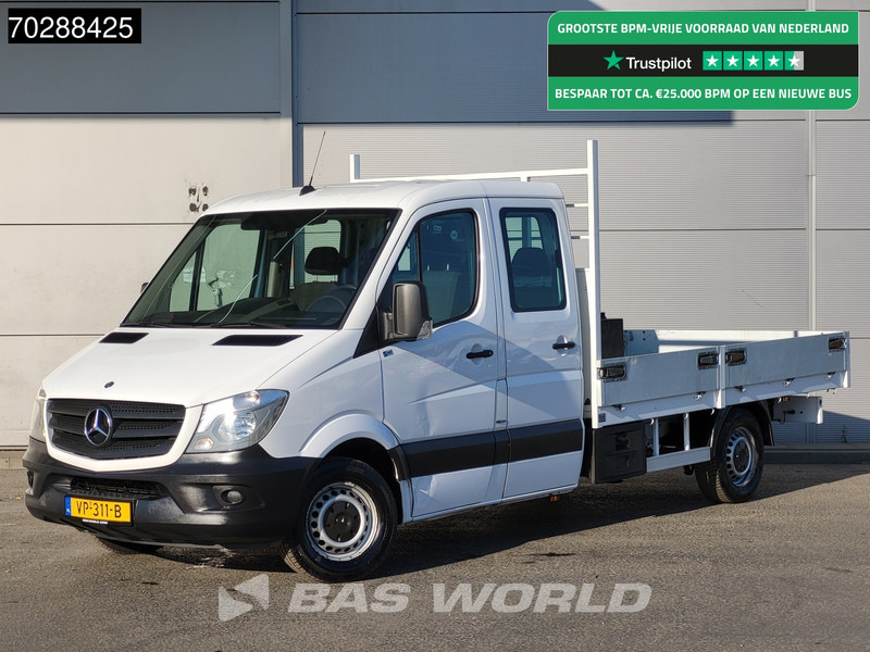 Mercedes-Benz Sprinter 310 CDI Kraanwagen Automaat HIAB 017T-2 Navi Airco Euro6 Kraan Crane Kranwagen Pickup Pritsche Airco - Platós kisteherautó: 1 kép. Mercedes-Benz Sprinter 310 CDI Kraanwagen Automaat HIAB 017T-2 Navi Airco Euro6 Kraan Crane Kranwagen Pickup Pritsche Airco - Platós kisteherautó: 1 kép.