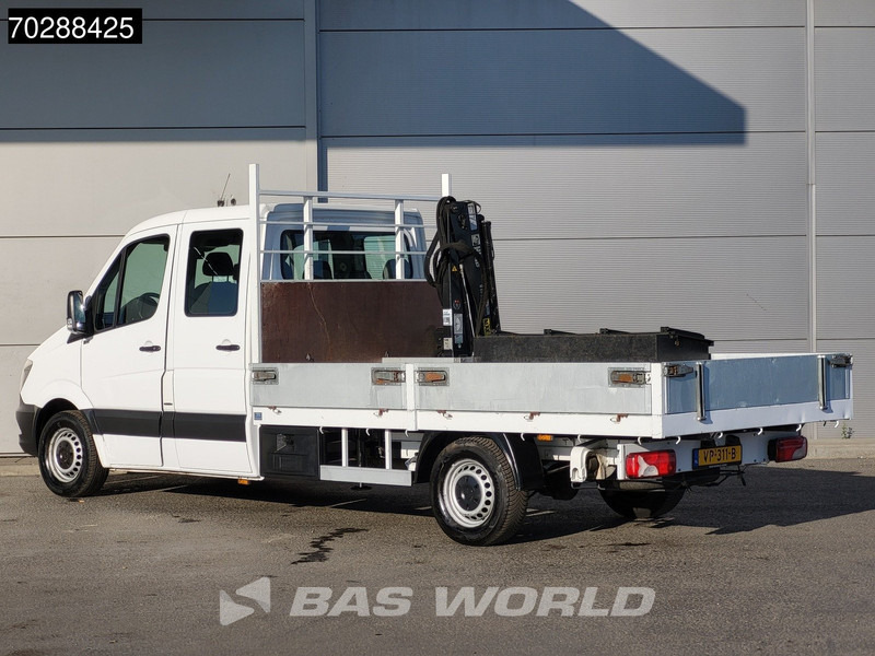 Mercedes-Benz Sprinter 310 CDI Kraanwagen Automaat HIAB 017T-2 Navi Airco Kraan Crane Kranwagen Pickup Pritsche Airco - Platós kisteherautó: 5 kép. Mercedes-Benz Sprinter 310 CDI Kraanwagen Automaat HIAB 017T-2 Navi Airco Kraan Crane Kranwagen Pickup Pritsche Airco - Platós kisteherautó: 5 kép.