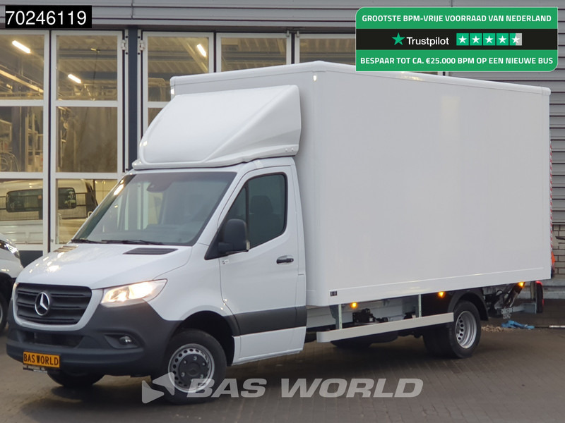 Mercedes-Benz Sprinter 515 CDI Automaat 1000kg Laadklep Dubbellucht Bakwagen MBUX Airco Cruise MBUX Koffer Meubelbak 21m3 Airco Cruise control - Dobozos kisteherautó: 1 kép. Mercedes-Benz Sprinter 515 CDI Automaat 1000kg Laadklep Dubbellucht Bakwagen MBUX Airco Cruise MBUX Koffer Meubelbak 21m3 Airco Cruise control - Dobozos kisteherautó: 1 kép.