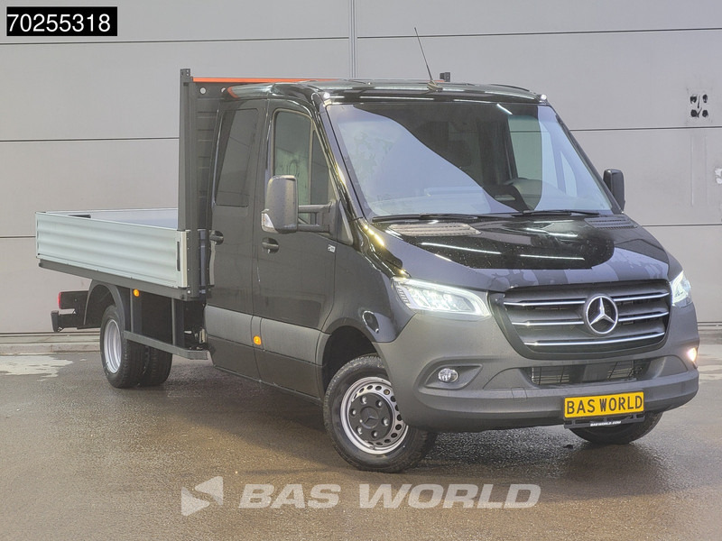 Mercedes-Benz Sprinter 519 CDI Automaat Open Laadbak Dubbel Cabine 3.5t trekhaak LED Navi Camera ACC Pickup Pritsche Airco Dubbel cabine Trekhaak Cruis - Platós kisteherautó: 3 kép. Mercedes-Benz Sprinter 519 CDI Automaat Open Laadbak Dubbel Cabine 3.5t trekhaak LED Navi Camera ACC Pickup Pritsche Airco Dubbel cabine Trekhaak Cruis - Platós kisteherautó: 3 kép.
