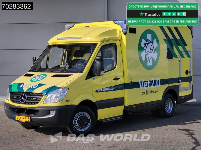 Mercedes-Benz Sprinter 519 CDI MARGE! 3.0L V6 Automaat 190PK Ambulance Trekhaak Airco Cruise APK 02-2026 Euro6 Rettungswagen Krankenwagen 13m3 Airco Tr - Mentőautó: 1 kép. Mercedes-Benz Sprinter 519 CDI MARGE! 3.0L V6 Automaat 190PK Ambulance Trekhaak Airco Cruise APK 02-2026 Euro6 Rettungswagen Krankenwagen 13m3 Airco Tr - Mentőautó: 1 kép.